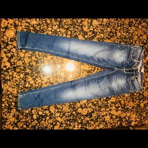 Express ReRock jean legging size 4